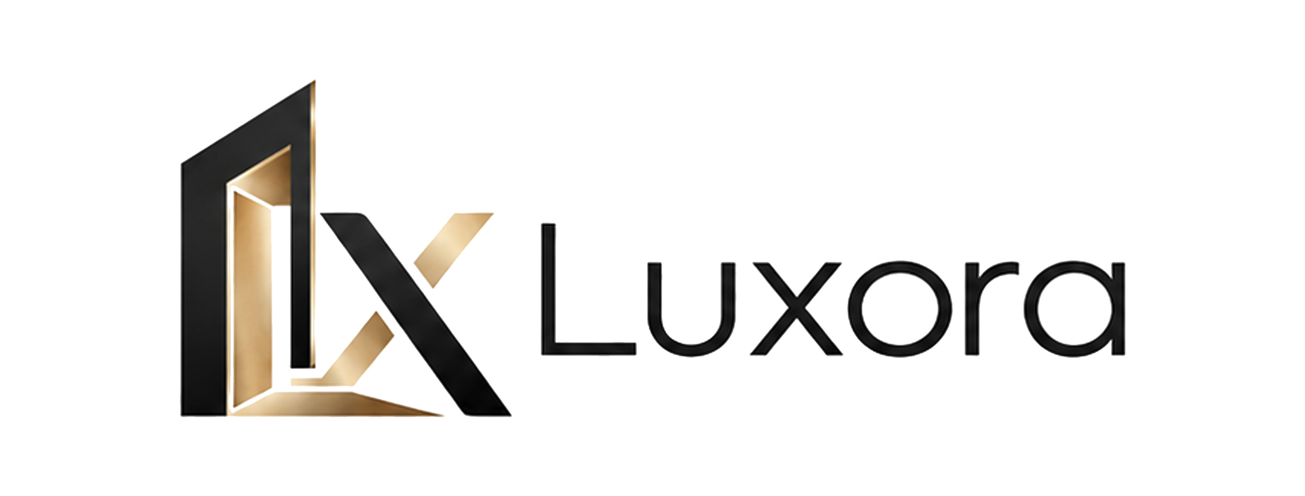 luxora logo wht bk